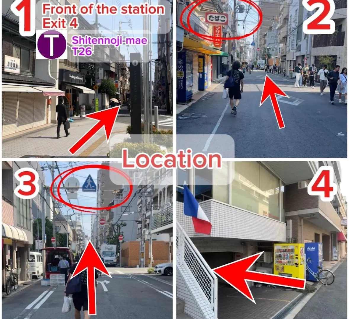 אוסקה 504호 시텐노지역앞 츠텐카쿠 아베노 하루카스 스파월드 난바근접 דירה